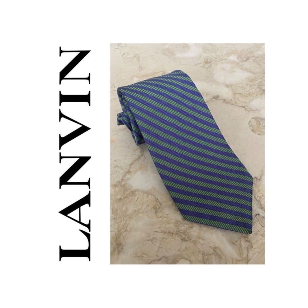 Lanvin 100% Silk Tie